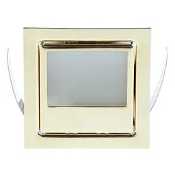 Світильник Brille меблевий точковий квадрат HDL-07-втL10A BRASS