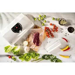 Вакууматор Adler AD 4503 для пакетів,рулонів та контейнерів / 130 Вт / 30 см / ел. керування / сірий - мініатюра 9