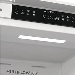 Холодильник Gorenje вбудований з нижн. мороз., 177x69x55см, 2 двері, 252 (76) л, А +, NF +, Зона св-ті, Диспл, Wi-Fi, Білі - мініатюра 10