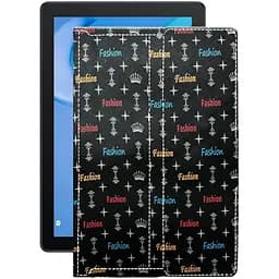 Чохол StatusCASE з екошкіри для планшету Huawei MatePad T10 Фешн чорний