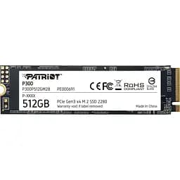 Накопичувач SSD Patriot m.2 NVMe 512Gb P300 480 500 (P300P512GM28)