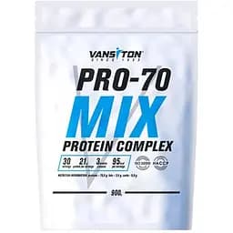 Протеин Vansiton Pro-70 Mix Двойной шоколад 900 г