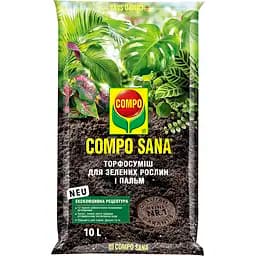 Торфосуміш COMPO SANA® для зелених рослин і пальм 10 л