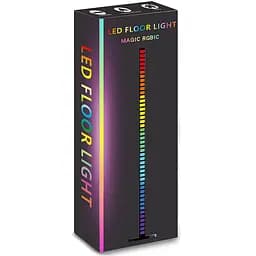 Підлогова кутова LED лампа RGB Magic 2 Bluetooth USB with app Black - мініатюра 6