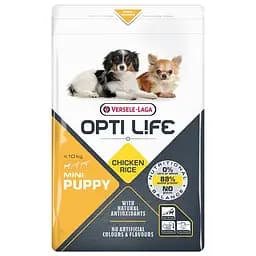 Сухой корм Opti Life Puppy Mini Опт Лайф супердля щенков мини и малых пород 2,5 кг