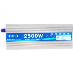 Инвертор напряжения Inverter Expert Tigee Power Inverter 021 чистая синусоида Yellow 1 розетка с 12V на 220V 2500W (11063)