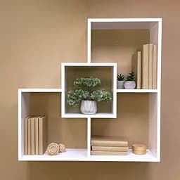 Полка Hopanchuk Furniture Такома белая (61C1)