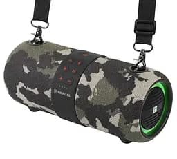 Портативна колонка REAL-EL RX733 24 W Bluetooth TWS, RGB, Haki - мініатюра 6