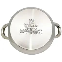 Каструля Krauzer LKA-161JMOGO-24C з кришкою 24x13.5 см 6 л (78465) - мініатюра 2