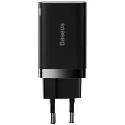 Зарядний пристрій Baseus Super Si 30 W 1 USB-C PD вихід блок адаптер чорні