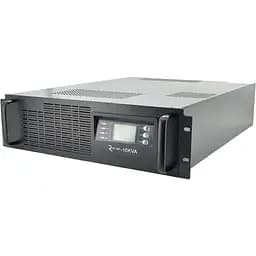 ДБЖ з правильною синусоїдою Ritar Online RT-10KS-LCD,RACK 10000VA(9000Вт),192 В + батарейний блок 12V 7,5Ahх16 шт