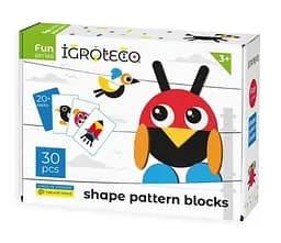 Фигурная мозаика, 30 элементов, 900071