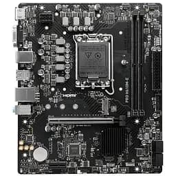 Материнская плата PRO H610M-E s1700 H610 2xDDR5 HDMI D-Sub mATX MSI teh0019027