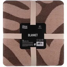 Плед Ardesto Leonardo Малюнок 200х220 см коричневий (ART0419LT)