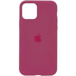 Чехол Epik Silicone Case Full Protective AA для Apple iPhone 11 Pro Max 6.5 Красный/Rose Red