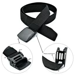 Ремінь тканинний Weatro 110-115х4 см acs0017054 - мініатюра 2