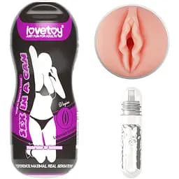 Мастурбатор Lovetoy Sex In A Can Vagina Stamina Tunnel тілесний