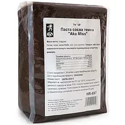 Паста соєва JS Aka Miso темна 1 кг