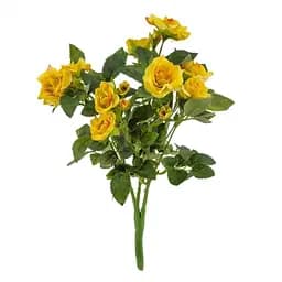 Троянда штучна Elisey 24 см жовта (084F/yellow)      