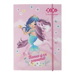 Папка для зошитів Princess, картонна, на гумках, В5+, 175x240x25 мм, KIDS Line