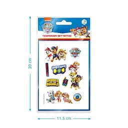 Набір дитячих тимчасових татуювань "Paw Patrol Команда" DoDo Toys 200435, 4 листи - мініатюра 4