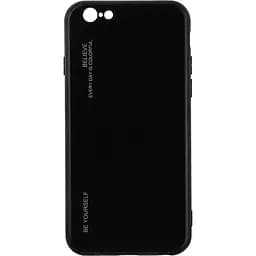 Чехол-накладка Toto Gradient Glass Case Apple iPhone 6/6S Black