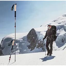 Трекінгові палиці телескопічні Naturehike 135 см - чорні (NH20DS003) - мініатюра 7