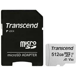 Карта пам'яті Transcend 512GB microSDXC Class 10 U3 (TS512GUSD300S-A)