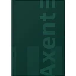 Книга записная Axent One color А4- 96 листов клетка зеленая (8426-1-A)