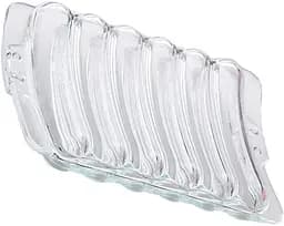 Форма скляна для запікання випічки домашніх хот догів, сосисок, ковбасок, кебаба, A-plus Прозорий 86027