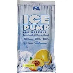 Предтренировочный комплекс Fitness Authority Ice Pump Pre workout Персик-цитрус 18.5 г