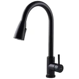 Змішувач для кухні Globus Lux Alpen SBT1-2031-BB Чорний матовий