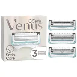 Сменные картриджи для бритья Gillette Venus Satin Care Pubic Hair & Skin женские 3 шт.