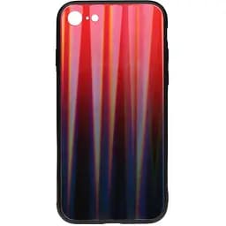 Чехол-накладка Toto Aurora Print Glass Case Apple iPhone 7/8/SE 2020 Red