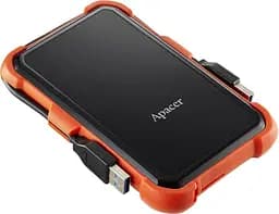 Зовнішній HDD накопичувач Apacer 2Tb AC630 Black-Orange (AP2TBAC630T-1) - мініатюра 3
