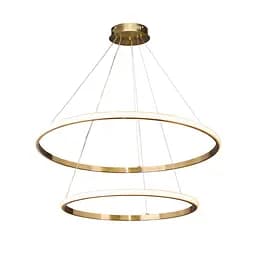 Люстра стельова LED Levistella 7529833-2A BRONZE LED (600+800), 94W, бронза, три режими світла, сучасний стиль для дому - мініатюра 2