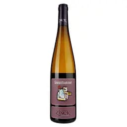 Вино Vins Zinck Sarl Gewurztraminer, біле, сухе, 0,75 л