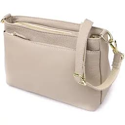 Женская сумка Vintage из натуральной кожи с жестким основанием 27х16х11 см sum0027559