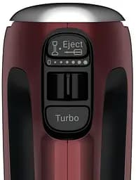 Міксер ручний Tefal Powermix Silence 600Вт насадки-4 турборежим бордовий - мініатюра 5