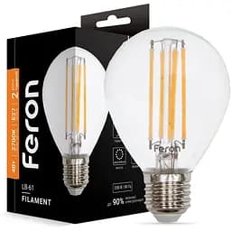 Светодиодная лампа Feron LB-61 G45 230V 4W E27 2700K (25581)