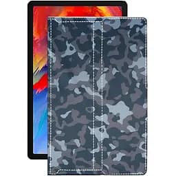 Чехол StatusCASE из экокожи для планшета Lenovo Pad Plus 2021 Хаки-синий