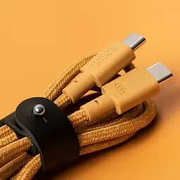 Кабель USB-C to USB-C Native Union Belt Cable Kraft 1.2 м (BELT-C-KFT-2-NP) - мініатюра 3