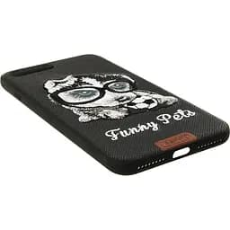 Чохол-накладка Remax Funny Pets Series Case Apple iPhone 7 Plus Black - мініатюра 6