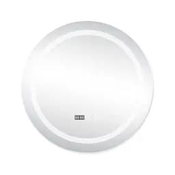 Дзеркало Qtap Mideya 600x600 (DC-F803) з LED-підсвічуванням та антизапотіванням QT2078F803W, Білий - мініатюра 4