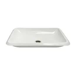Умивальник врізний Adamant PLAIN 590х390 Classic white-01