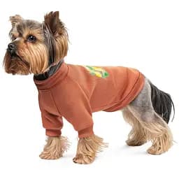 Толстовка для собак Pet Fashion Miley XS коричнева - мініатюра 2
