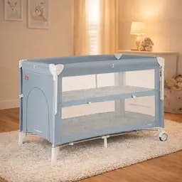 Манеж CARRELLO Porta CRL-18103 Ash Grey з другим дном MOQ