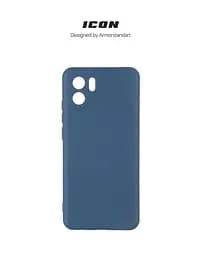 Чехол ArmorStandart ICON для Xiaomi Redmi A2 с защитой камеры, темно-синий (ARM66538) - мініатюра 3
