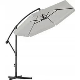 Садова парасоля GardenLine GAO5316 Banana з LED підсвіткою Gray [144793] - мініатюра 2