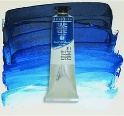 Олійна фарба Rive gauche 40 мл, Прусський синій (Prussian Blue) - мініатюра 2